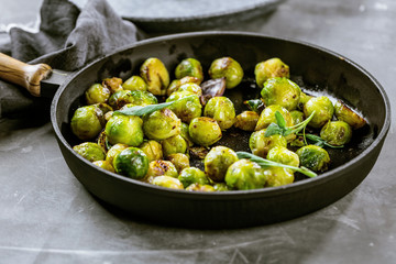 Fresh brussels sprouts