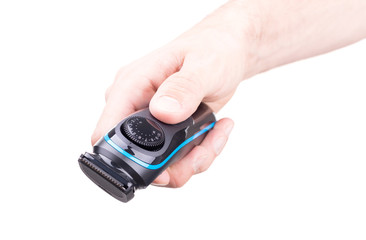 Hair trimmer isolated on the white background