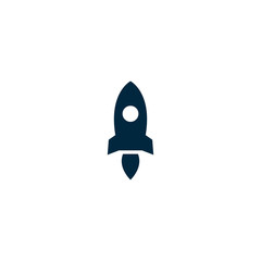 Rocket icon design template