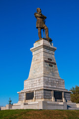 Monument to Genral Governor of Eastern Siberia Nikolay Muroviev-Amursky (1809-1881). Installed on...
