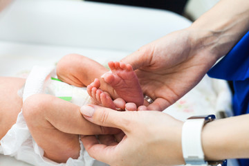 baby in hands