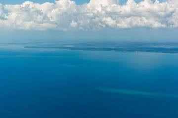 Tropeninsel Sansibar - Luftaufnahme