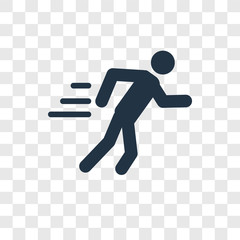 Track Field vector icon isolated on transparent background, Track Field transparency logo design