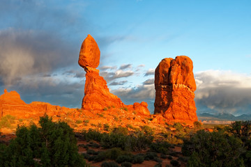 Balanced Rock, Arches national park, Utah, USA - 233139199