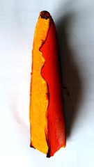 Day after Halloween with baked pumpkin