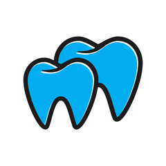 Dental Concept Logo Design Template, 