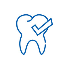 Dental Concept Logo Design Template, 