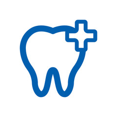 Dental Concept Logo Design Template, 