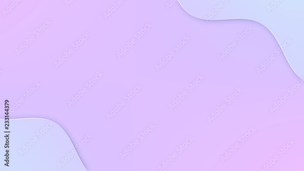 Canvas Prints frame soft paper art style gradient pastel abstract cute background in sweet color