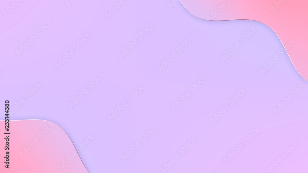 Canvas Prints frame soft paper art style gradient pastel abstract cute background in sweet color