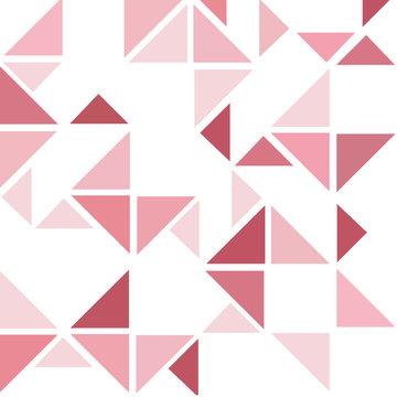 Dark pink triangle abstract background