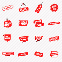 Sale Labels Tag Collection Set