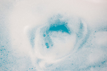 A foam bath
