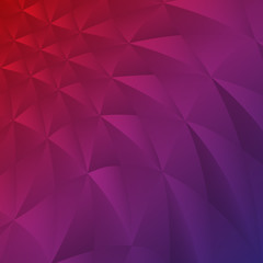 Obraz premium Abstract colorful geometric background. Triangular pattern. Vector illustration