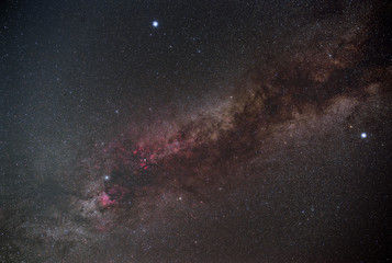 Nebula in Cygnus constellation