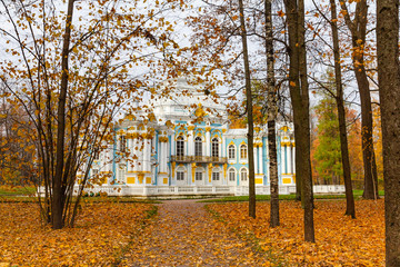 Hermitage pavilion in Tsarskoe Selo, Pushkin, Saint Petersburg