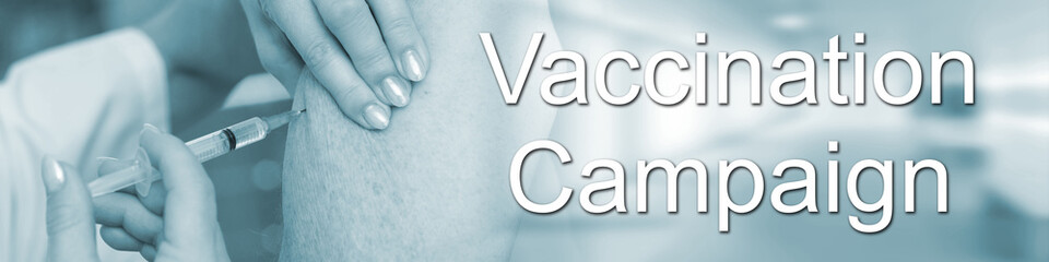 Concept of vaccination campaign
