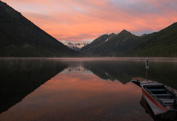 Obraz premium Multa lake, Republic of Altai