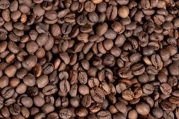 coffee grain background all over frame
