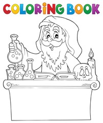 Coloring book alchemist topic 1