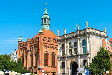 Obraz premium The Golden Gate in Gdansk, Poland