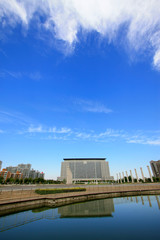 Luannan county city scenery, China