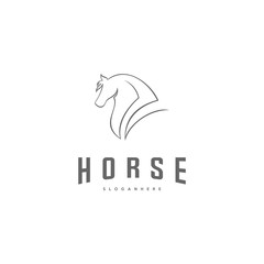 Pegasus Vector Logo Template. Horse logo template