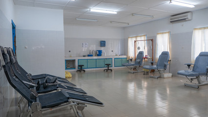 Ospedale africano in Costa d'Avorio