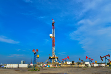 Fototapeta premium The oil pump