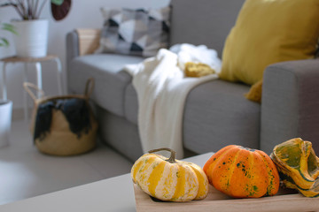 Scandinavian autumn inspired home decor