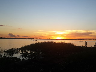 atardecer rio py