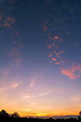 Beautiful Sunset sky