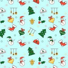 Seamless Christmas Pattern