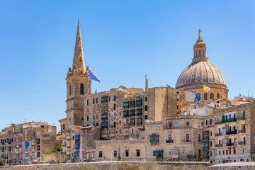 Deurstickers Kirchen in Valletta © jarek106