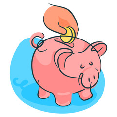 Fototapeta premium Piggy Bank