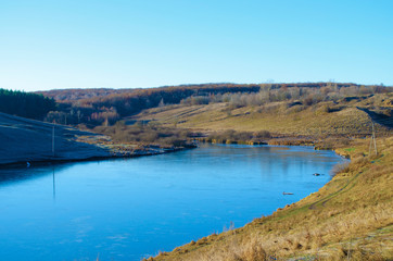 lake in mountains