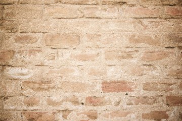 Wall background view
