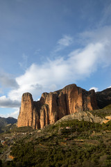 Fototapeta na wymiar Riglos Mountains in Spain