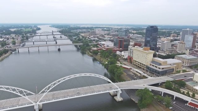 Little Rock Arkansas 360 Degree View Panorama.mov