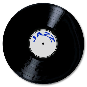 Jazz White Record Label