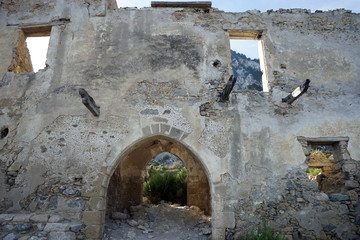 Facade of monastery