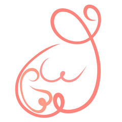 Baby eats mother's milk, abstract pattern, creative