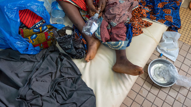 Ospedale africano in Costa d'Avorio