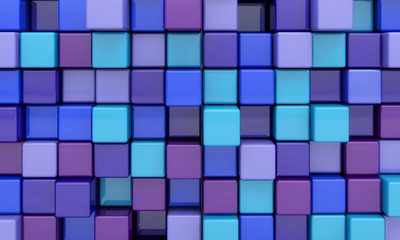 cubes 3D abstrait