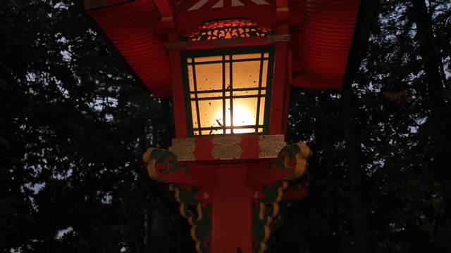 Traditional style Japanese lantern
