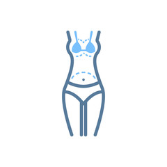 Fototapeta premium Diet Control Icon