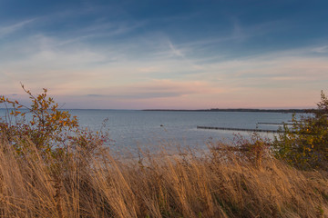 baltic sea germany coast autumn travel relax tranquil