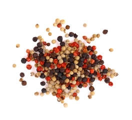 pepper corn isolated on white background