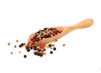 pepper corn isolated on white background