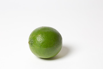 Lime on White